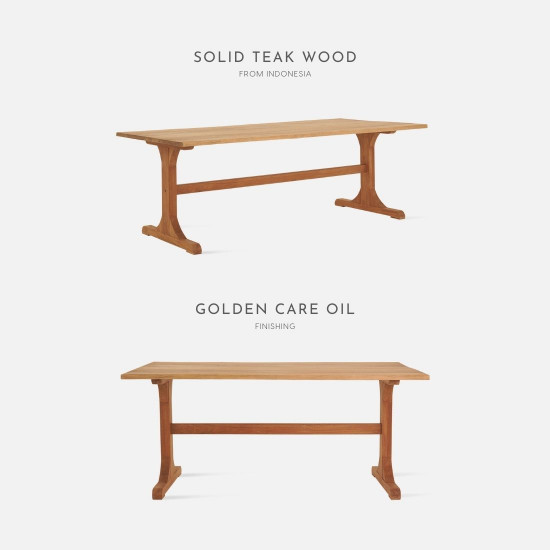 JODOH Live Edge Table L180 JODOH Live Edge Table L180